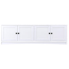 Laughlin White Entertainment Center - Ornate Home