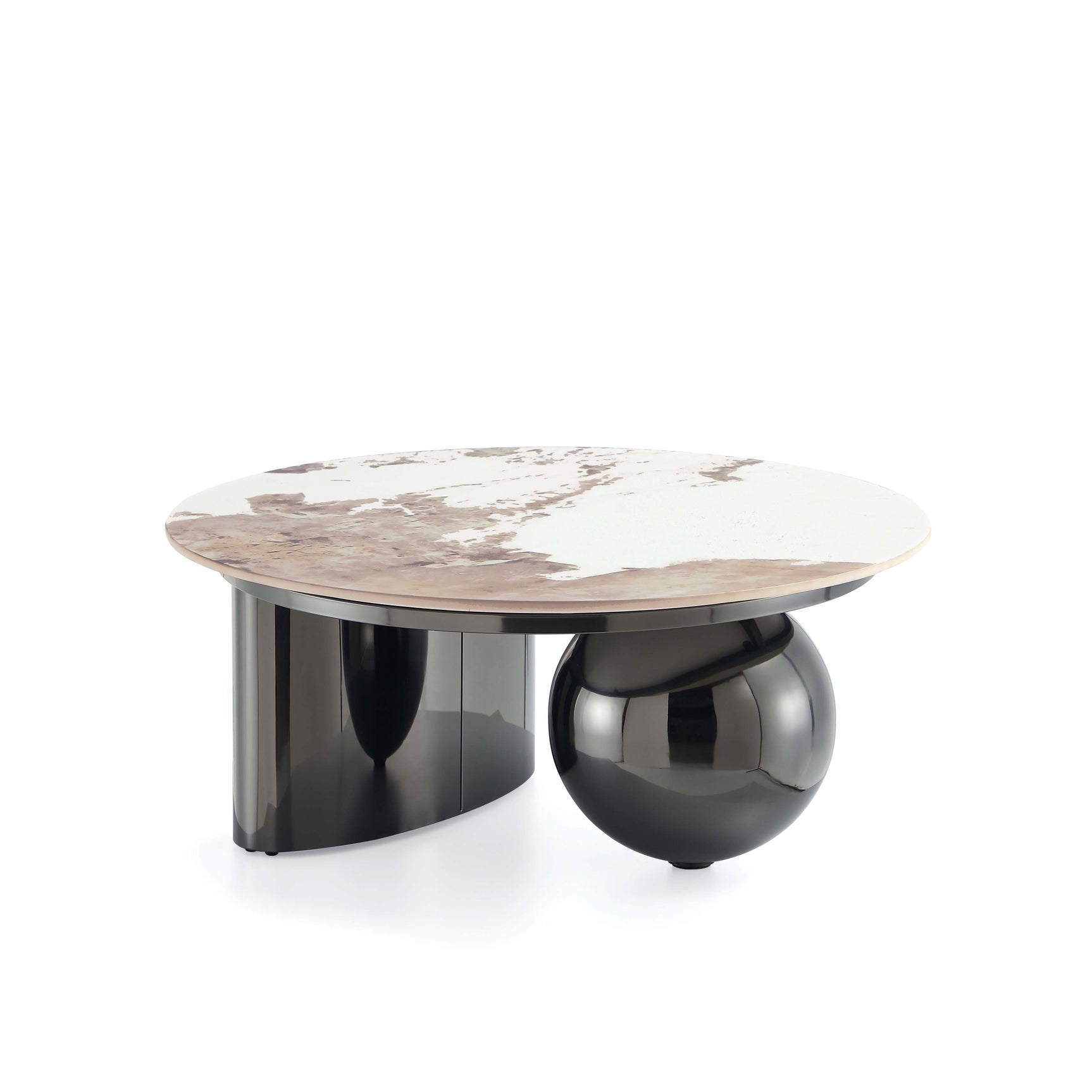 Laurel Coffee Table and End Table in Black (set of 2) - Ornate Home