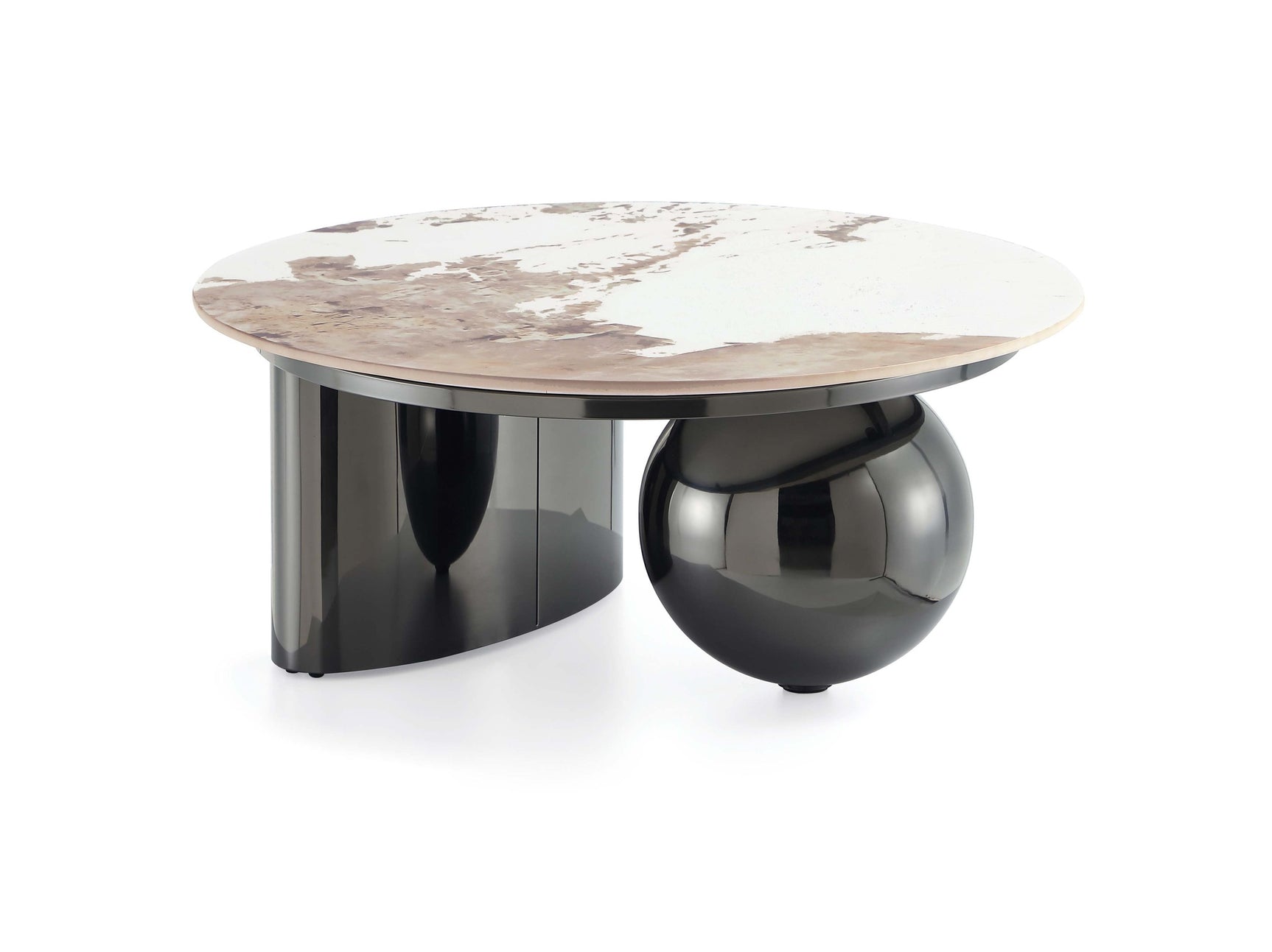 Laurel Coffee Table in Black - Ornate Home