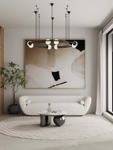 Laurel Coffee Table in Black - Ornate Home