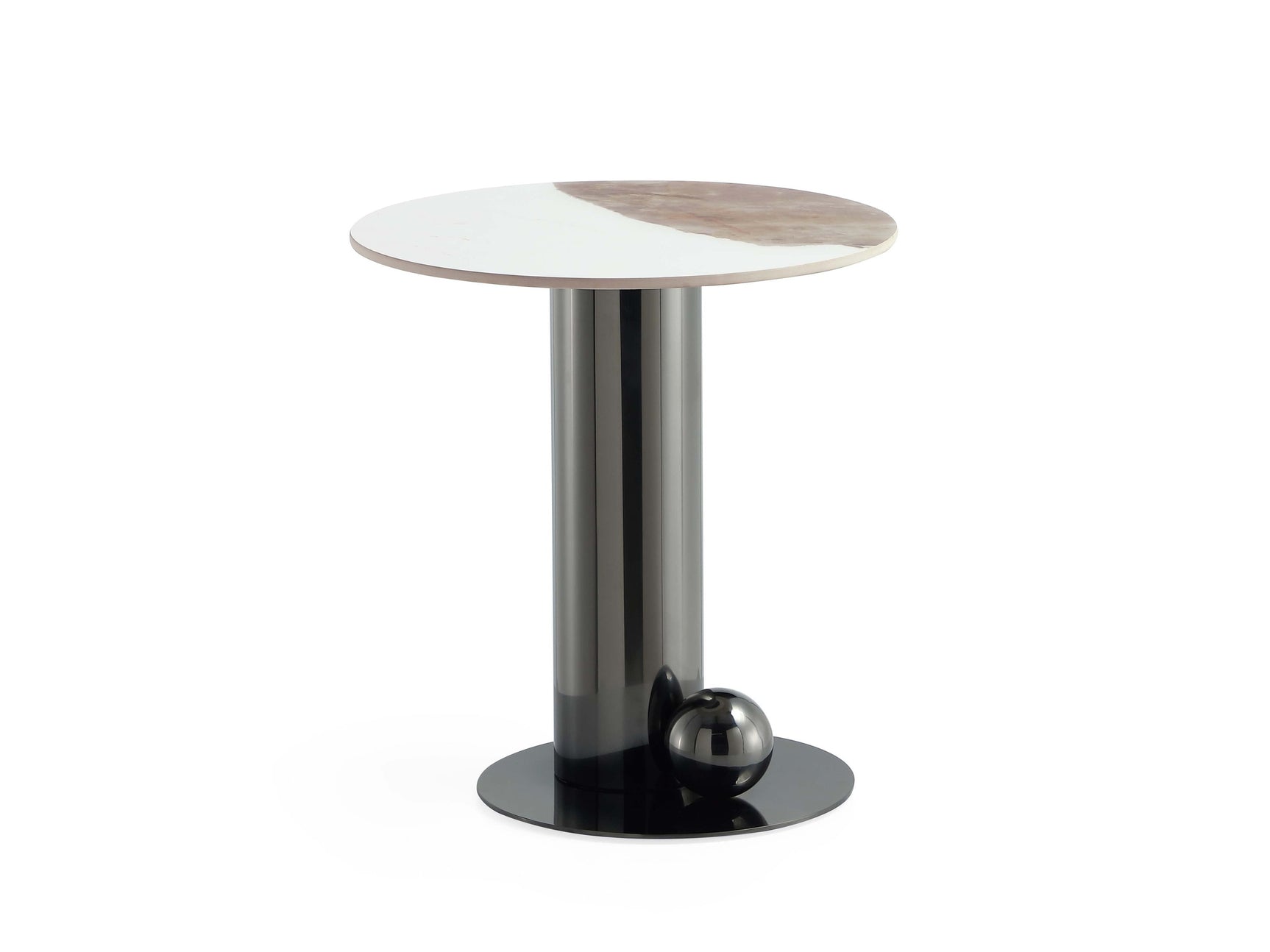 Laurel End Table in Black - Ornate Home