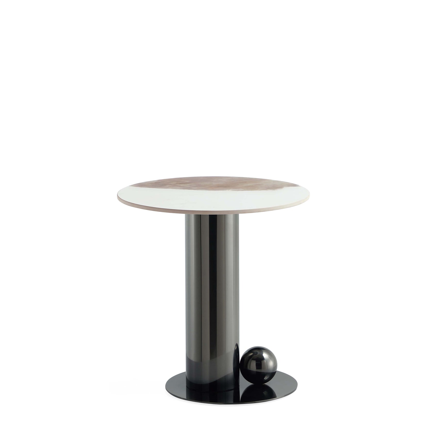Laurel End Table in Black - Ornate Home