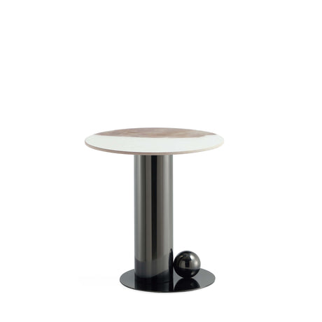 Laurel End Table in Black - Ornate Home