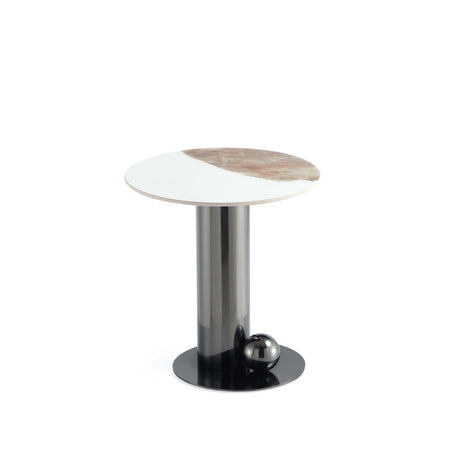 Laurel End Table in Black - Ornate Home