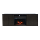 Laurel Espresso Creek 78 Fireplace - Ornate Home