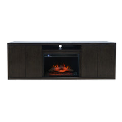 Laurel Espresso Creek 78 Fireplace - Ornate Home