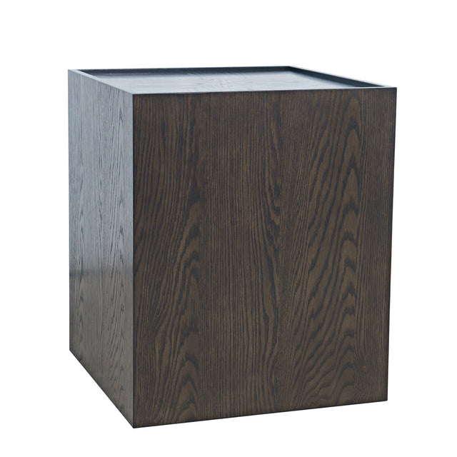 Laurel Espresso Creek Block End Table - Ornate Home