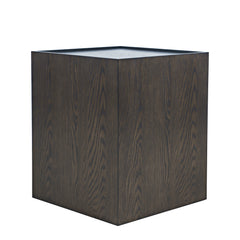 Laurel Espresso Creek Block End Table - Ornate Home