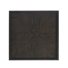 Laurel Espresso Creek Block End Table - Ornate Home