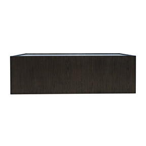 Laurel Espresso Creek Castered Block Cocktail Table - Ornate Home