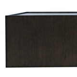 Laurel Espresso Creek Castered Block Cocktail Table - Ornate Home