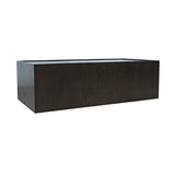 Laurel Espresso Creek Castered Block Cocktail Table - Ornate Home