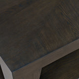 Laurel Espresso Creek Castered Leg Cocktail Table - Ornate Home