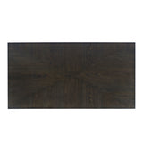 Laurel Espresso Creek Castered Leg Cocktail Table - Ornate Home