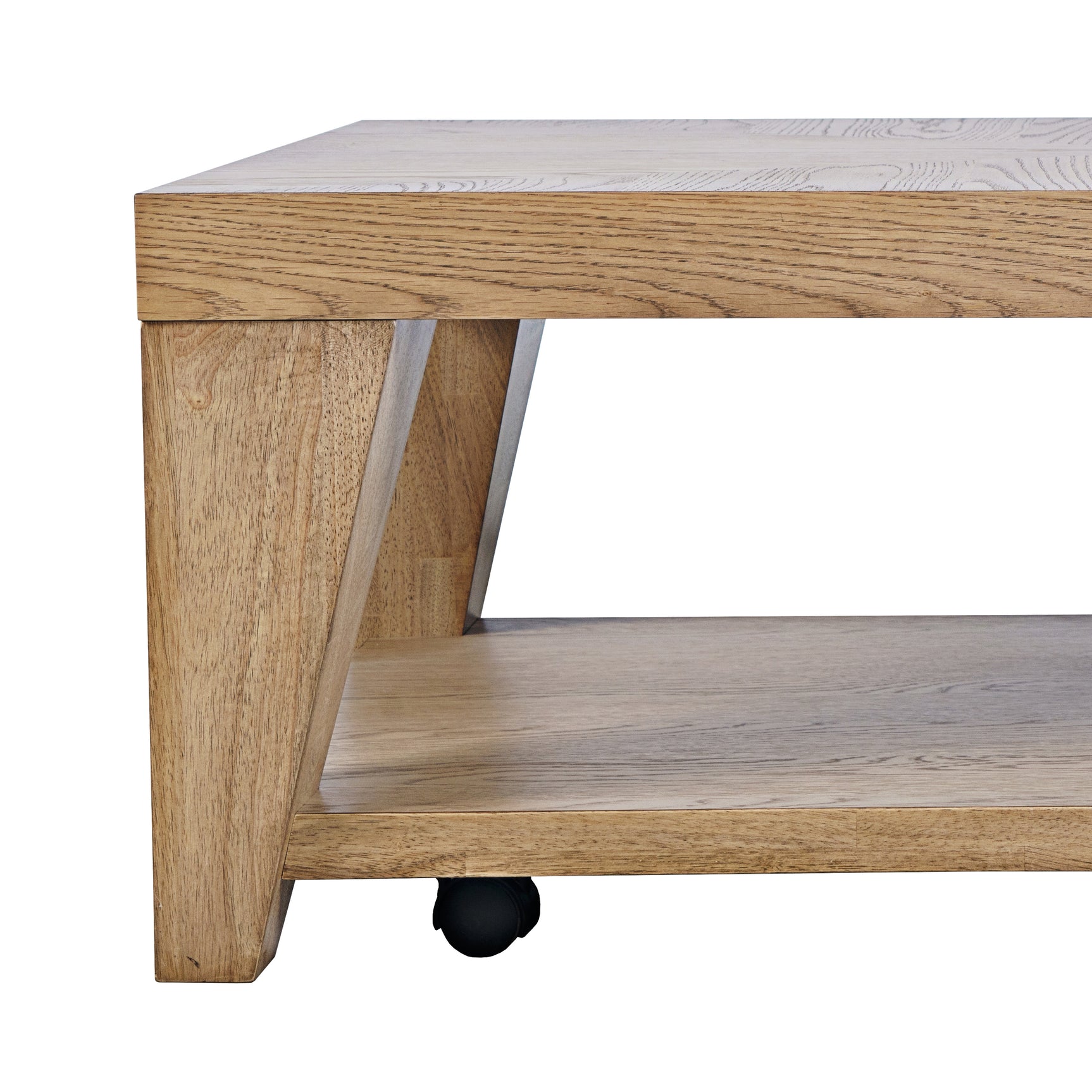 Laurel Natural Creek Castered Leg Cocktail Table - Ornate Home