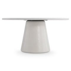 Laurel White Outdoor Dining Table - Ornate Home