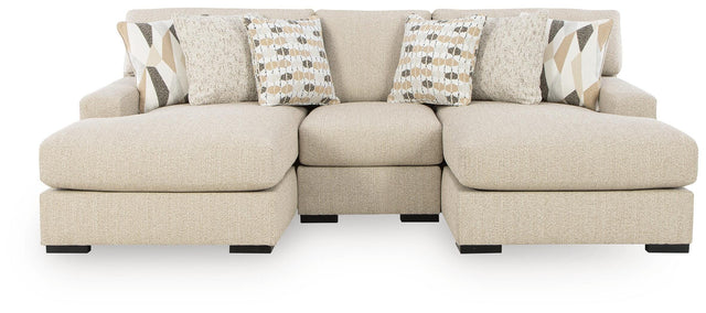 Laurelgrove Pebble 3-Piece Double Chaise Sectional (Online Special Price) - Ornate Home