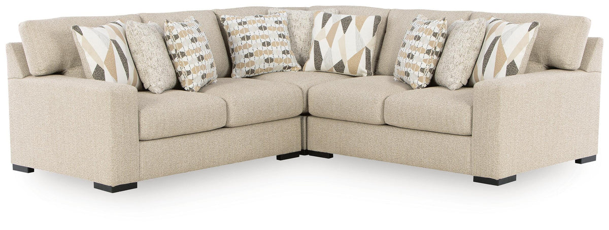 Laurelgrove Pebble 3-Piece Sectional - Ornate Home