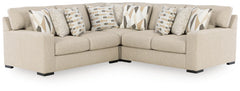 Laurelgrove Pebble 3-Piece Sectional - Ornate Home