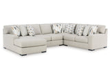 Laurelgrove Pebble 4-Piece Sectional with Left Chaise (Online Special Price) - Ornate Home