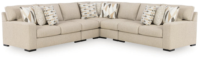Laurelgrove Pebble 5-Piece Sectional - Ornate Home