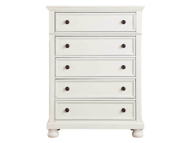 Laurelin White Chest - Ornate Home