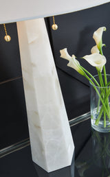 Laurellen White 2-Piece Lamp Set (Online Special Price) - Ornate Home