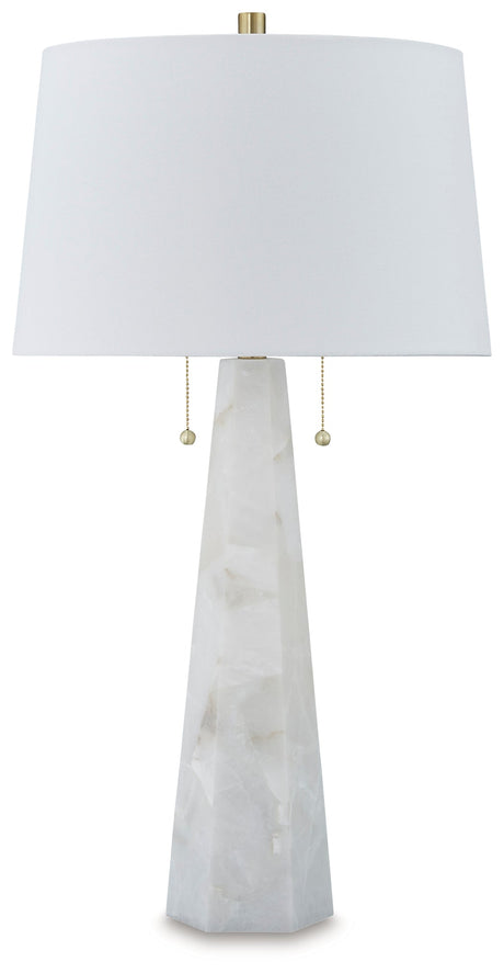 Laurellen White Table Lamp - Ornate Home