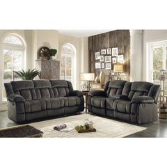Laurelton Brown Double Glider Reclining Loveseat - Ornate Home