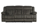 Laurelton Brown Double Reclining Sofa - Ornate Home