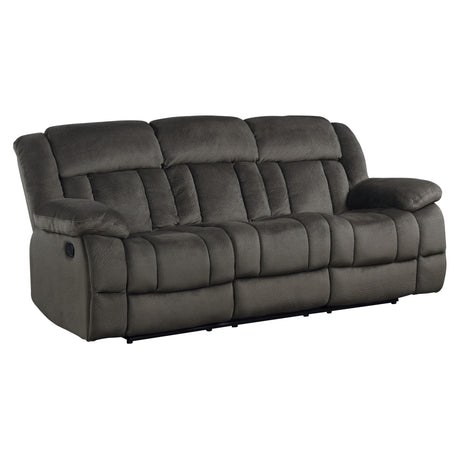 Laurelton Brown Double Reclining Sofa - Ornate Home