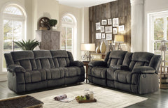 Laurelton Brown Double Reclining Sofa - Ornate Home