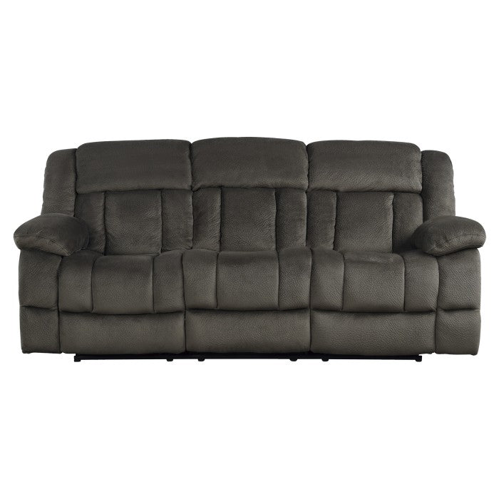 Laurelton Brown Double Reclining Sofa - Ornate Home