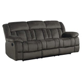 Laurelton Brown Double Reclining Sofa - Ornate Home