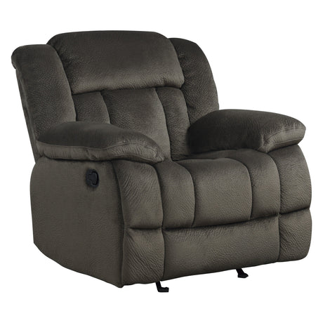Laurelton Brown Glider Reclining Chair - Ornate Home