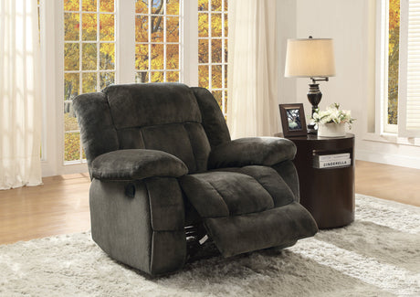 Laurelton Brown Glider Reclining Chair - Ornate Home