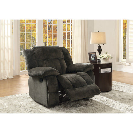 Laurelton Brown Glider Reclining Chair - Ornate Home