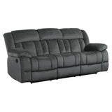 Laurelton Charcoal Sofa & Loveseat - Ornate Home