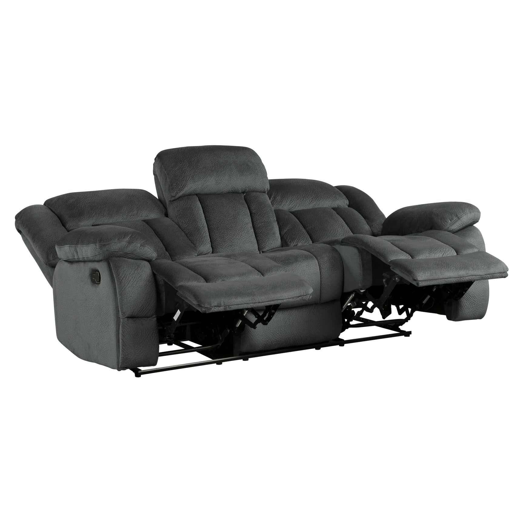 Laurelton Charcoal Sofa & Loveseat - Ornate Home