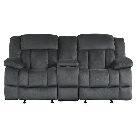 Laurelton Charcoal Sofa & Loveseat - Ornate Home