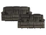 Laurelton Chocolate Sofa & Loveseat - Ornate Home