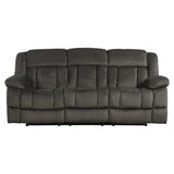 Laurelton Chocolate Sofa & Loveseat - Ornate Home