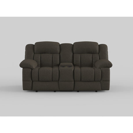 Laurelton Gray Double Glider Reclining Loveseat - Ornate Home