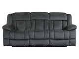 Laurelton Gray Double Reclining Sofa - Ornate Home