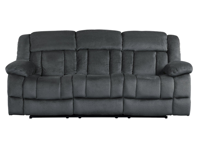 Laurelton Gray Double Reclining Sofa - Ornate Home