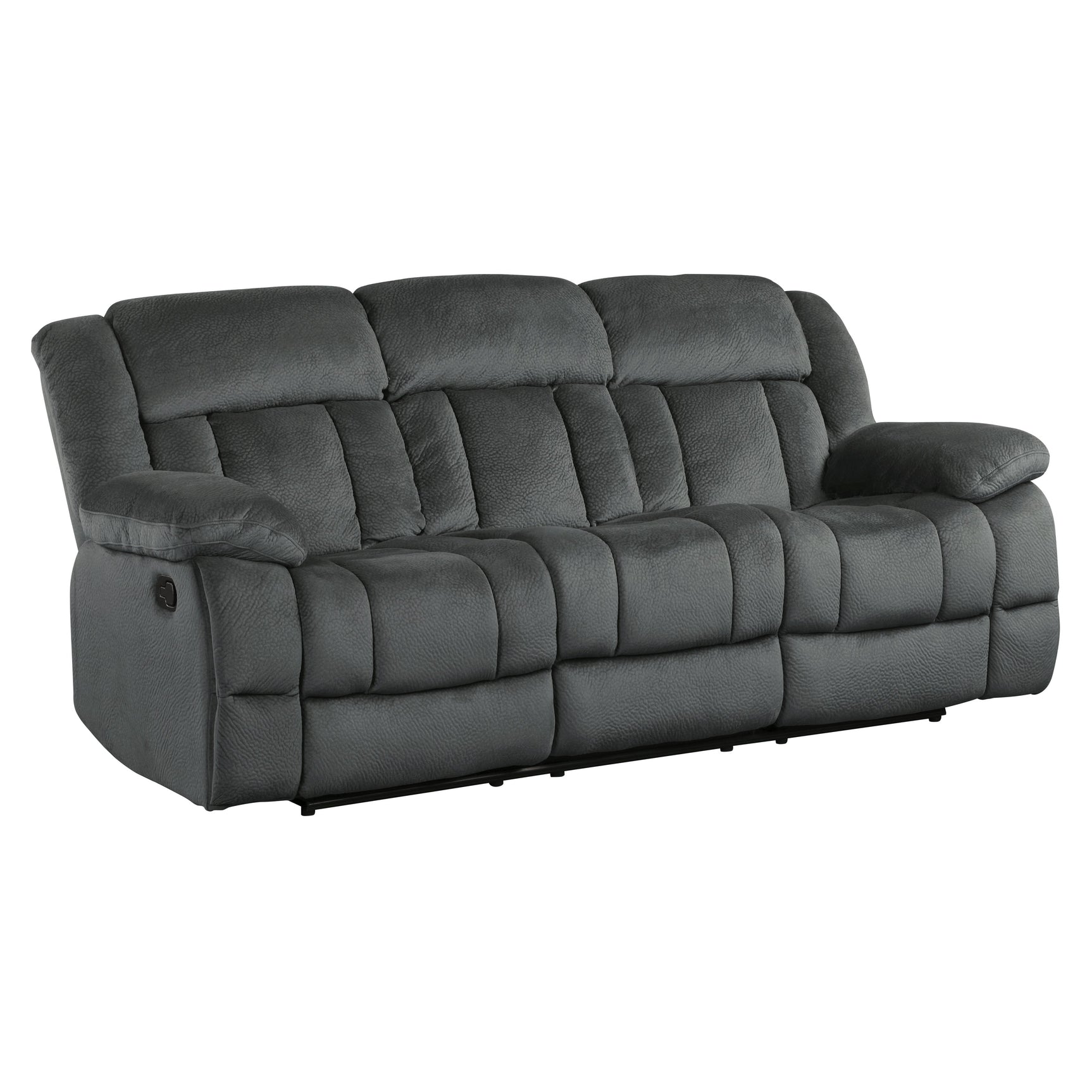 Laurelton Gray Double Reclining Sofa - Ornate Home