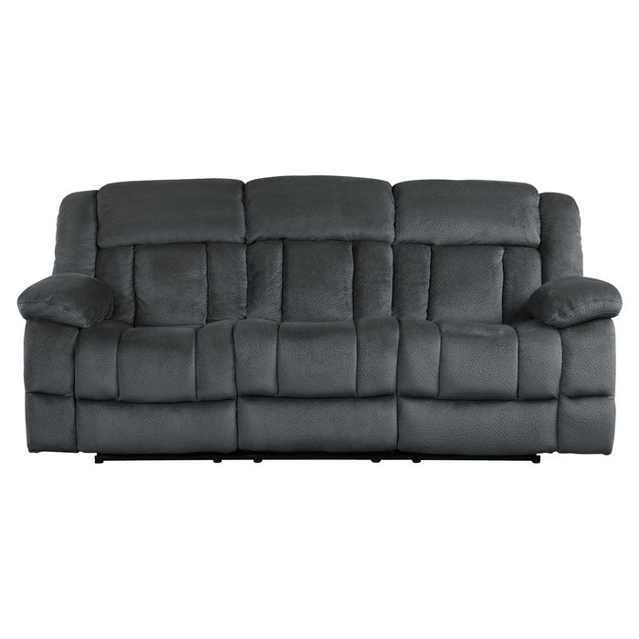 Laurelton Gray Double Reclining Sofa - Ornate Home
