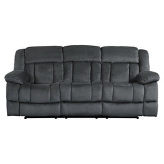 Laurelton Gray Double Reclining Sofa - Ornate Home