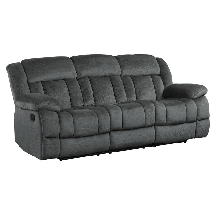 Laurelton Gray Double Reclining Sofa - Ornate Home