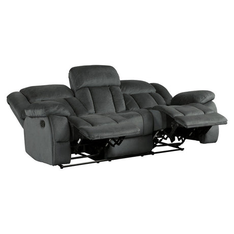 Laurelton Gray Double Reclining Sofa - Ornate Home